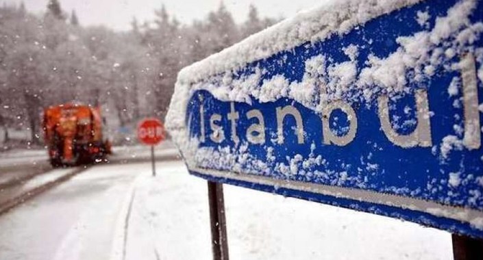 İstanbul’da beklenen kar yağışı başlıyor