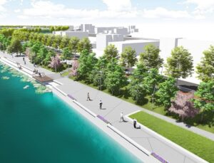 İznik sahil bandı küçük bir koruya dönüşecek