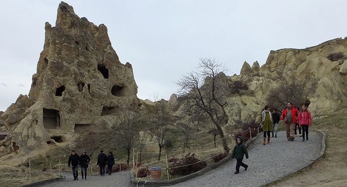 Kapadokya’ya gelen turist sayısı 2017’de yüzde 48 arttı