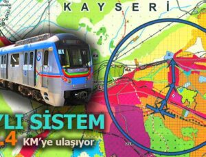 Kayseri raylı sistemde coştu: 4. Aşama 7.5 km olacak