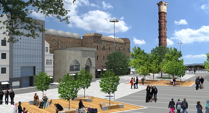 Tarihi Beyazıt Meydanı tamamlandığında böyle olacak