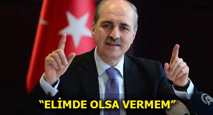 Numan Kurtulmuş’tan imar ruhsatları açıklaması