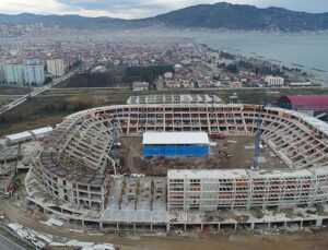 Ordu stadının yüzde 95’i tamamlandı