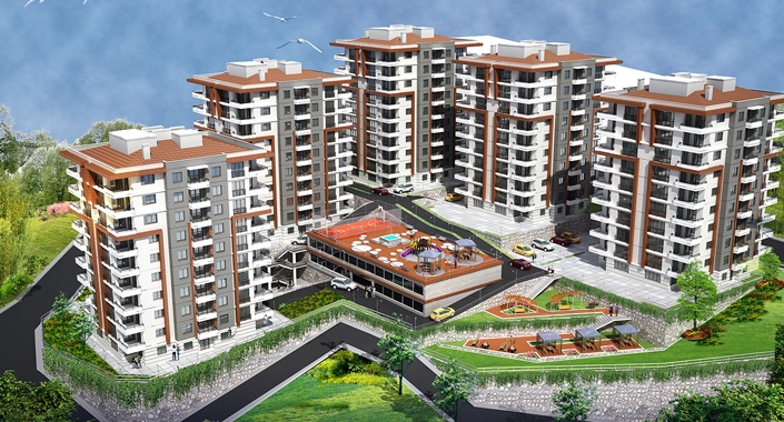 Usta Kent’te daire fiyatları 360 bin TL’den başlıyor