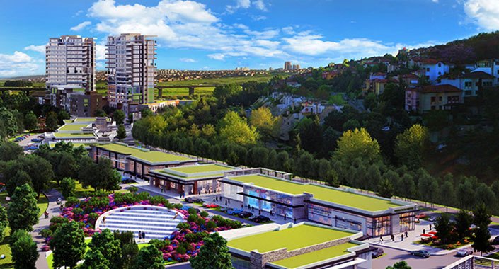 Göletteki projenin ismi Bahçeşehirpark Cadde olacak!