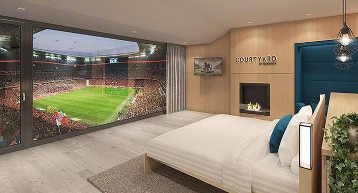 Allianz Arena’da localar suit oluyor!