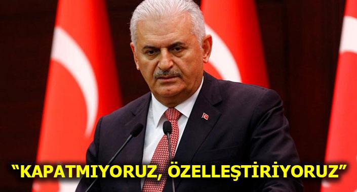 Başbakan Yıldırım şeker fabrikaları hakkında konuştu