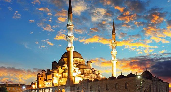 Cami mimarilerine standart geliyor