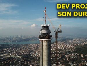 Küçük Çamlıca TV-Radyo Kulesi bu sene bitiyor