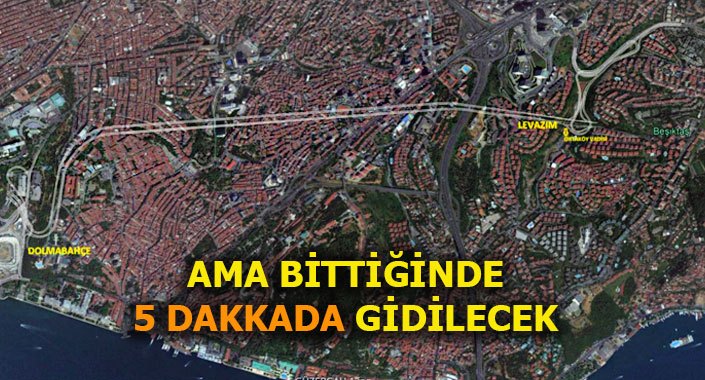 Dolmabahçe Levazım Tüneli inşaatı başlıyor