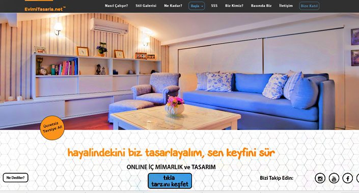 Ev dekorasyonuna online sihirli kadın eli değiyor