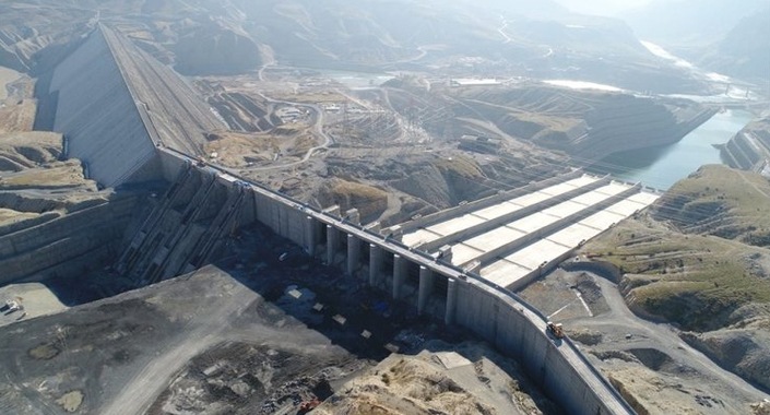 Ilısu Barajı’nda haziran ayında su tutulmaya başlanacak