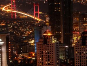 İstanbul’un en yüksek binası Sapphire’den muhteşem manzaralar