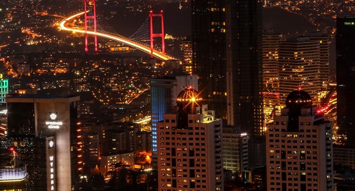 İstanbul’un en yüksek binası Sapphire’den muhteşem manzaralar