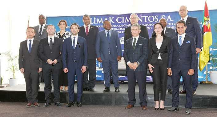 Limak Mozambik Çimento Fabrikası’nın açılışı gerçekleşti