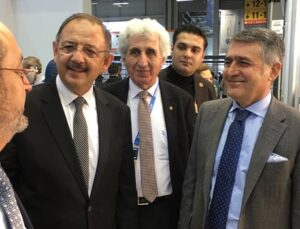 Bakan Özhaseki ISK-Sodex’te Ode Yalıtım standını ziyaret etti