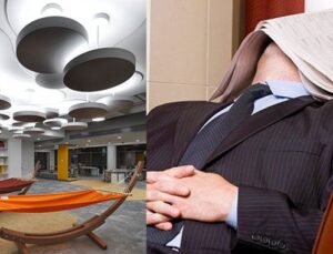 Sizin ofisinizde uyku odası var mı?