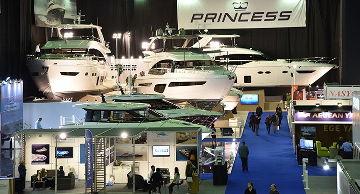 Süper yatlar CNR Avrasya Boat Show’da nefes kesti