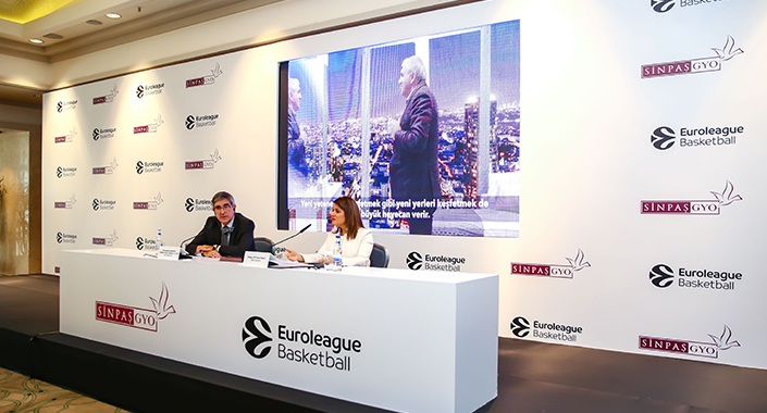 Sinpaş GYO, Euroleague Basketbol’un resmi sponsoru oldu