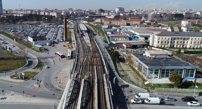 Halkalı-Sirkeci tren hattındaki son durum görüntülendi