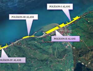 Trabzon Çarşıbaşı’na deniz doldurularak fuar alanı yapılıyor