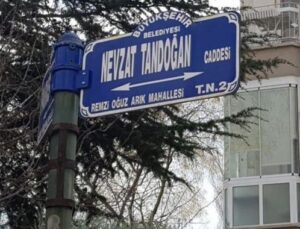 Ankara’da 8 cadde ve sokağın ismi değişti