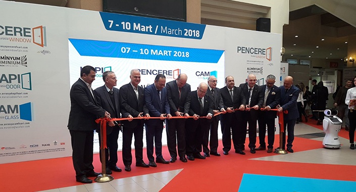Avrasya Pencere, Cam ve Kapı Fuarı 2018 kapılarını açtı