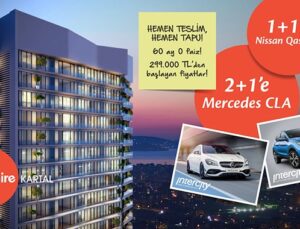 Daire Kartal’dan arabalı ev fırsatı