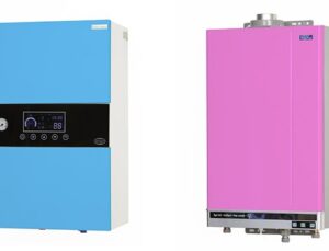 DAXOM elektrikli kombi ve şofben modellerini renklendirdi