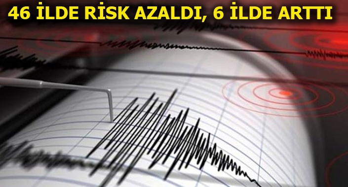 Türkiye’de deprem riski olan iller değişti
