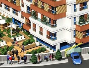 İstova Levent metronun yanı başında yükseliyor