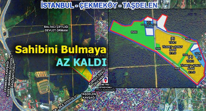 Emlak Konut Çekmeköy Taşdelen ihalesi 29 Mart’ta belli oluyor