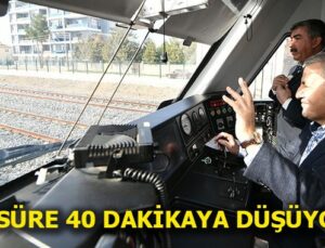 Bakan Arslan, Konya-Karaman hattında test sürüşü yaptı