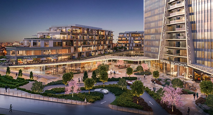 Nidapark Bomonti’deki otel bloğu rezidansa çevrildi