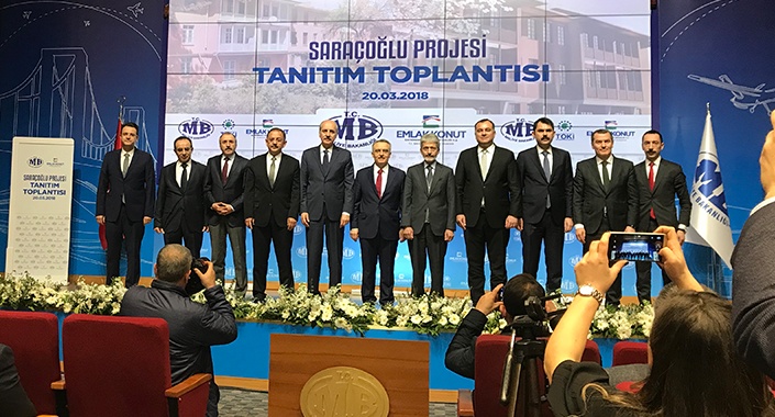 Emlak Konut GYO Saraçoğlu Mahallesi’ni yeniden canlandırıyor