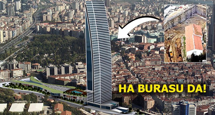 Şişli Kaptanpaşa Residence teknik lisenin altını oyuyor