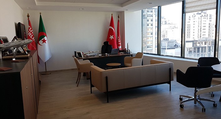 Kayı İnşaat THY’nin Cezayir’deki ofis inşaatını tamamladı