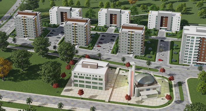TOKİ Antalya Serik’te yeni bir mahalle inşa ediyor