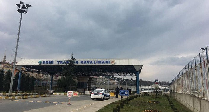 Trabzon Havalimanı’nda onarım çalışmaları başlatıldı