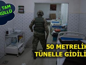 Amerika, Afrin’de teröristlere yer altı hastanesi yapmış