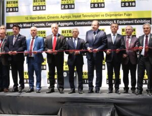 Beton İzmir 2018 Fuarı kapılarını açtı