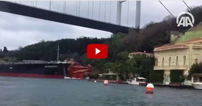 Hekimbaşı Salih Efendi Yalısı’na tankerin çarpma anı