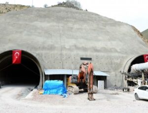 Eğribel Tüneli’nde çıkışa 140 metre kaldı
