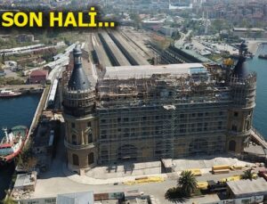 Haydarpaşa Garı’nın kule restorasyonu tamamlandı