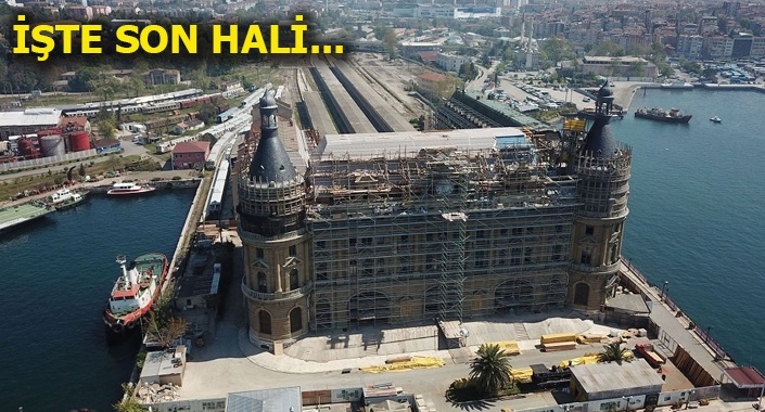 Haydarpaşa Garı’nın kule restorasyonu tamamlandı