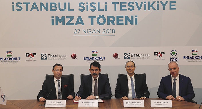 Şişli Teşvikiye arazisi için imzalar atıldı