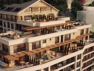 Kuleli Evleri, terasıyla yaz enerjisini evinize getiriyor