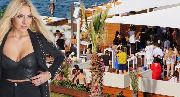 Hadise’nin Bodrum’daki plajını yaktılar