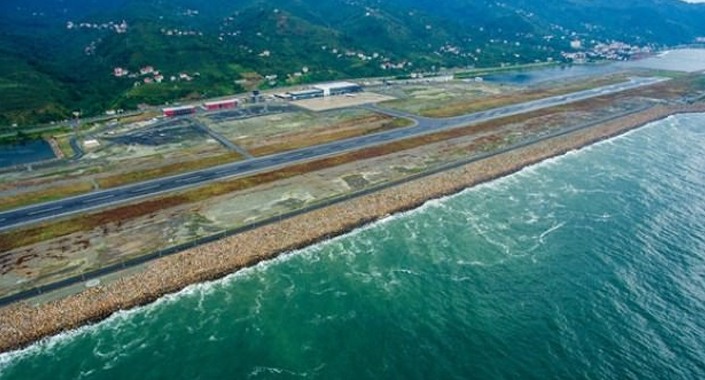 Ordu-Giresun Havalimanı’nda dolgu çalışması başladı