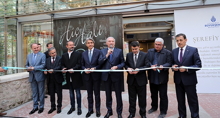 1600 yıllık Şerefiye Sarnıcı’nın açılışı yapıldı